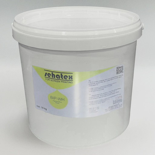 [PLASTİSOL BEYAZ BOYA-SERİGRAFİ] BIP-WH